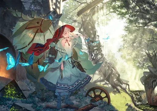 ホトソウカ イラスト: ドラゴンノベルズ　ファンタジー小説コンテスト　メインビジュアル