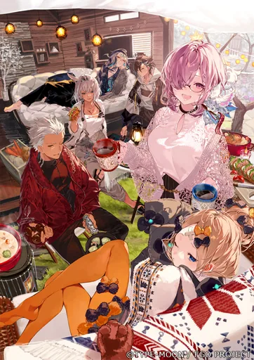 ホトソウカ イラスト: Fate/Grand Order / ウィンターキャラバン オンライン 2021　キービジュアル